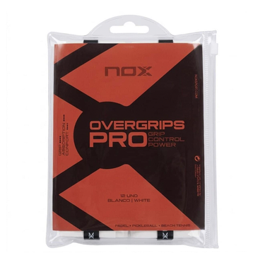 Nox Pro Overgrip White 12-Pack