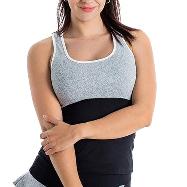 Padel T-shirt Belen Berbel Suri grey #Color_Grey