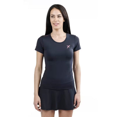 Padel T-shirt Drop Shot Tania black #Color_Black