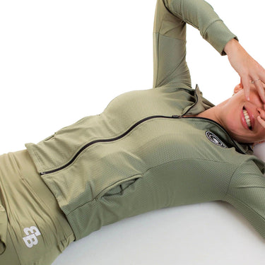 Jacket Belen Berbel Texture Jacket green #Color_Green