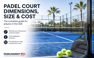 Padel Court Dimensions, Size & Cost (Complete Guide)