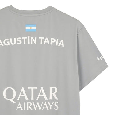 Padel T-shirt Nox AT10 Agustin Tapia 2024 grey #Color_Grey