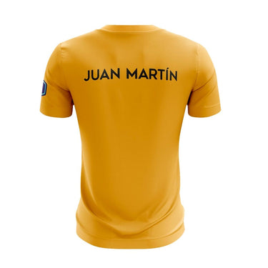 T-shirt Bullpadel Hexagon JM Juan Martin yellow #Color_Yellow