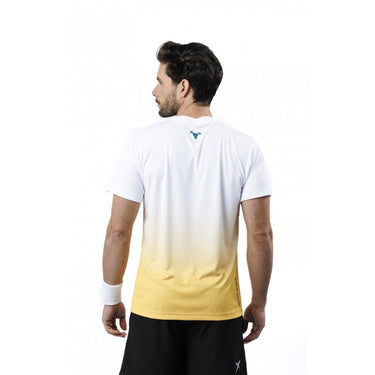 Padel T-shirt Drop Shot Alsai Campa T white #Color_White