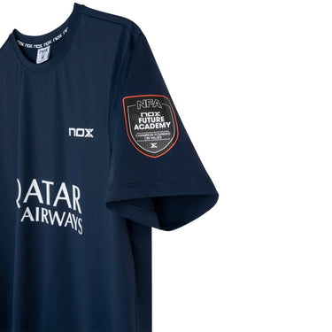 T-shirt Nox Sponsors AT10 Dark Blue Agustin Tapia 2026 Official Padel T-Shirt dark blue #Color_Dark Blue