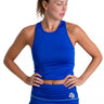 Padel T-shirt Belen Berbel Basica Corta Persia blue #Color_Blue