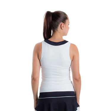Padel T-shirt Belen Berbel Bali white #Color_White