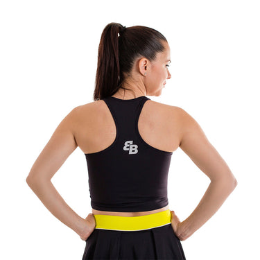 Padel T-shirt Belen Berbel Basica Corta black #Color_Black