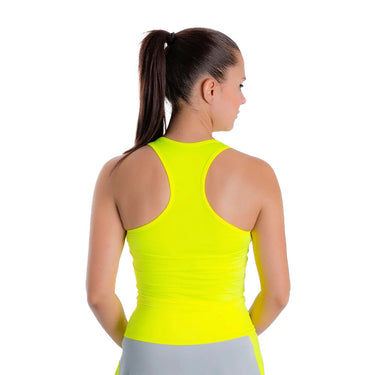 Padel T-shirt Belen Berbel Basica Corta Fluor yellow #Color_Yellow