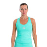 Padel T-shirt Belen Berbel Basica Pico Green blue #Color_Blue