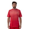 Padel T-shirt Drop Shot Benara Lima T red #Color_Red