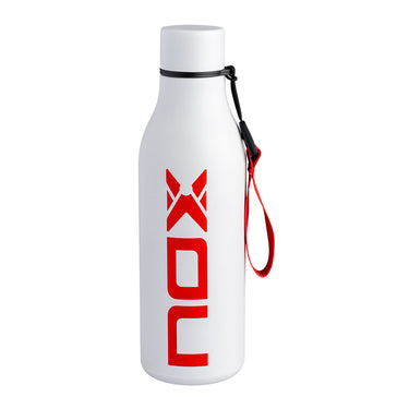 NOX White Padel Bottle – Hydration with Style