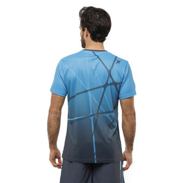 Padel T-shirt Drop Shot Bruno T blue #Color_Blue