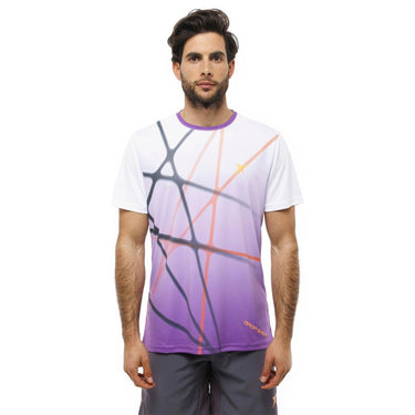 Padel T-shirt Drop Shot Bruno T purple #Color_Purple