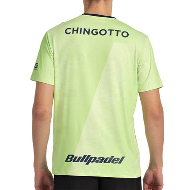 T-shirt Bullpadel Fede Chingotto 25i yellow #Color_Yellow
