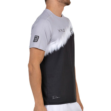 Padel T-shirt men's Bullpadel Martín Di Nenno 25I T black #Color_Black