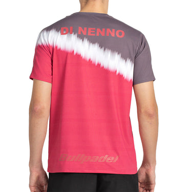 Padel T-shirt men's Bullpadel Martín Di Nenno 25I T red #Color_Red