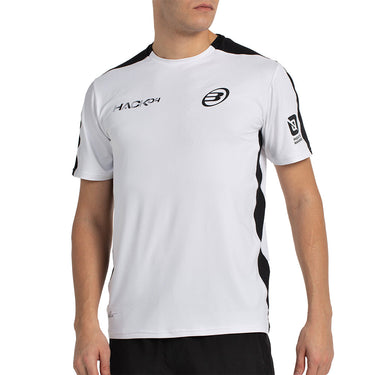 Padel T-shirt Bullpadel Paquito Navarro 25I T white #Color_White