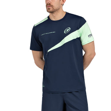 Padel T-shirt men's Bullpadel Pablo Cardona 26V T dark blue #Color_Dark Blue