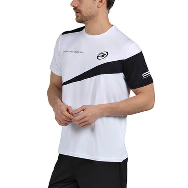 Padel T-shirt men's Bullpadel Pablo Cardona 26V T white #Color_White