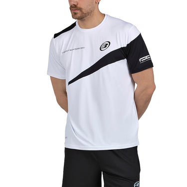 Padel T-shirt men's Bullpadel Pablo Cardona 26V T white #Color_White