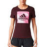 Padel T-shirt Adidas Category Ten W red #Color_Red