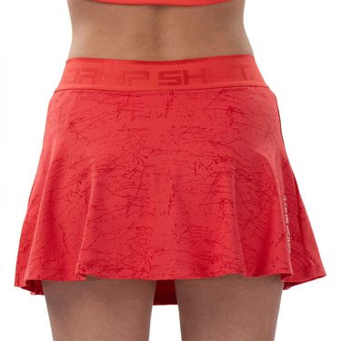 Padel skirt Drop Shot Cayenne red #Color_Red