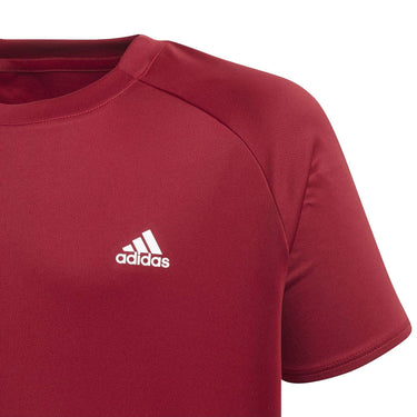 Padel T-shirt Adidas Club Jr red #Color_Red