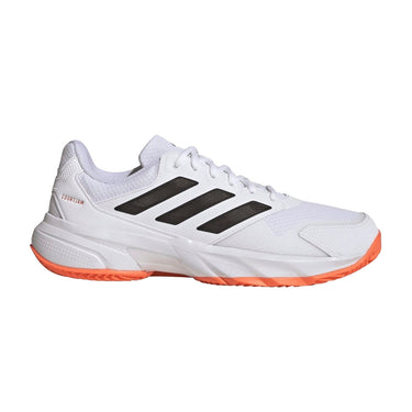 Padel shoes men's Adidas Courtjam Control 3 M Clay /Orange SS26 white #Color_White