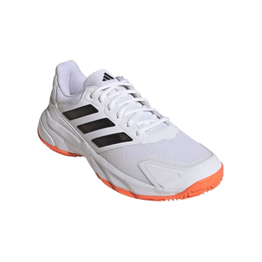 Padel shoes men's Adidas Courtjam Control 3 M Clay /Orange SS26 white #Color_White