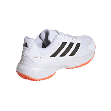 Padel shoes men's Adidas Courtjam Control 3 M Clay /Orange SS26 white #Color_White