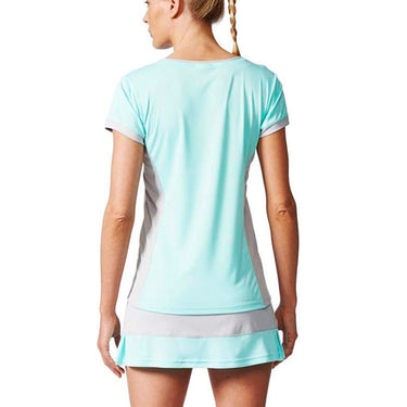 Padel T-shirt Adidas Court W blue #Color_Blue