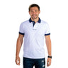 Padel polo Drop Shot Doma white #Color_White