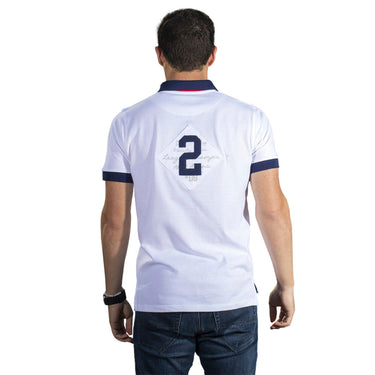 Padel polo Drop Shot Doma white #Color_White