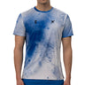 Padel T-shirt Drop Shot Aker Print SS25 Jon Sanz T blue #Color_Blue