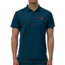 Padel polo Drop Shot Egan blue #Color_Blue