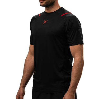 Padel T-shirt Drop Shot Fenix SS25 T black #Color_Black