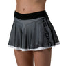 Padel skirt women's Drop Shot Onyx SS25 black #Color_Black