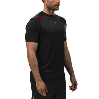 Padel T-shirt Drop Shot Fenix T black #Color_Black