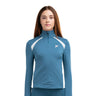 Padel T-shirt Drop Shot Frida blue #Color_Blue