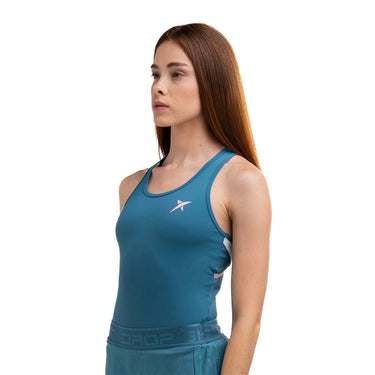 Padel T-shirt Drop Shot Frida T blue #Color_Blue