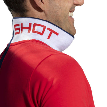 Padel polo Drop Shot Fuster red #Color_Red