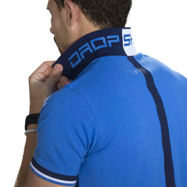 Padel polo Drop Shot Fuster blue #Color_Blue