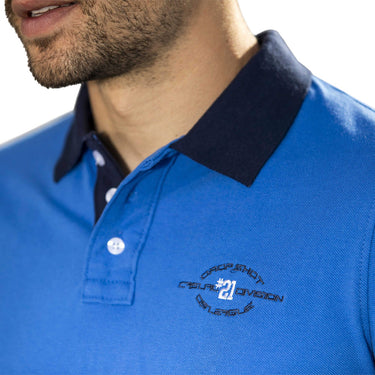 Padel polo Drop Shot Fuster blue #Color_Blue