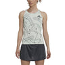 Padel T-shirt Adidas Club Graph W green #Color_Green
