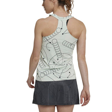 Padel T-shirt Adidas Club Graph W green #Color_Green