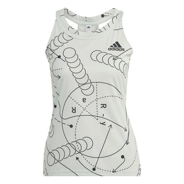 Padel T-shirt Adidas Club Graph W green #Color_Green
