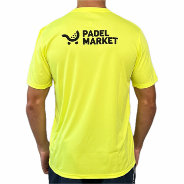 T-shirt Bullpadel Dale Candela PM yellow #Color_Yellow