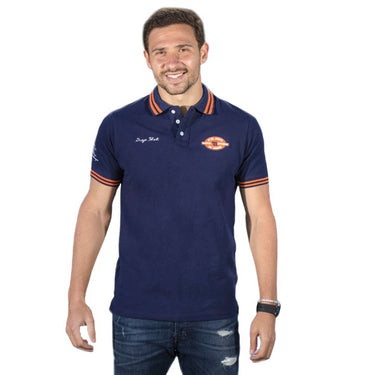 Padel T-shirt Drop Shot Izaro dark blue #Color_Dark Blue