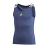 Padel T-shirt Adidas G Keyhole Tank Jr blue #Color_Blue